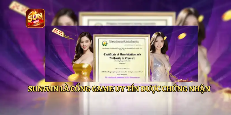 GIẤY PHÉP HOẠT ĐỘNG SUNWIN