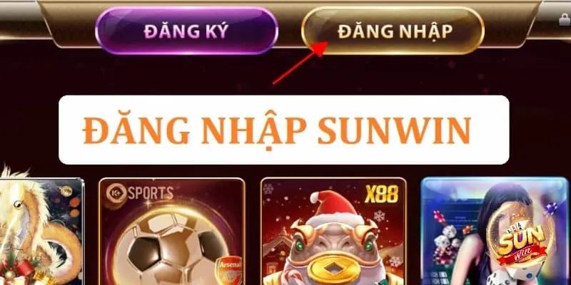 nút ấn đăng nhập sunwin
